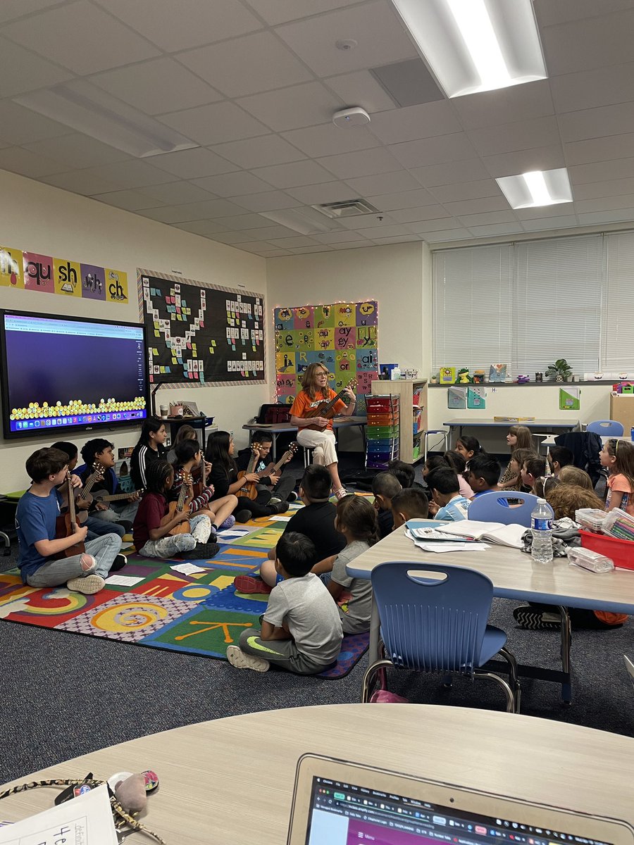 Thanks Ms. Peek and 5th grade for playing for us today! #webbcubs #webblc