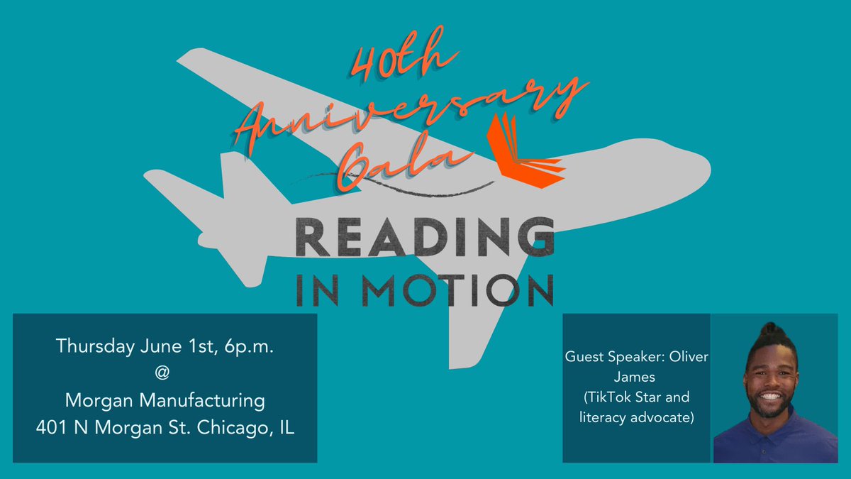 readinginmotion's tweet photo. You're Invited! Join us for an evening of fun and friends in support of children's literacy with special guest speaker @oliverspeaks1  #readinginmotion #literacy https://t.co/zR5buuYlCn
