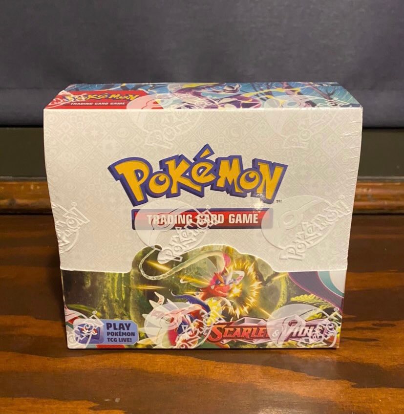 WeLovePokemon's tweet photo. Win this Scarlet &amp; Violet BB! 👀

- Retweet and like
- Follow us and @tcgpacks 

Winner drawn on 27th April 🗓 

#PokemonTCG #PokemonGiveaways https://t.co/ZWpRXn0Gk8