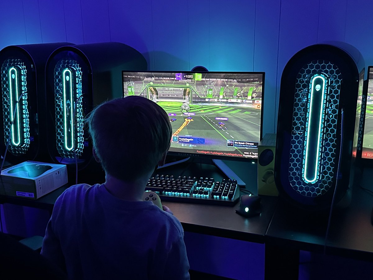 Love watching the teamwork, enthusiasm, and coaching during after-school enrichment with Rocket League at <a href="/PurpleSageRRISD/">Purple Sage RRISD</a>! 🏎️⚽️  <a href="/YMCAofCenTex/">YMCA of CentralTexas</a> #rrisdtech