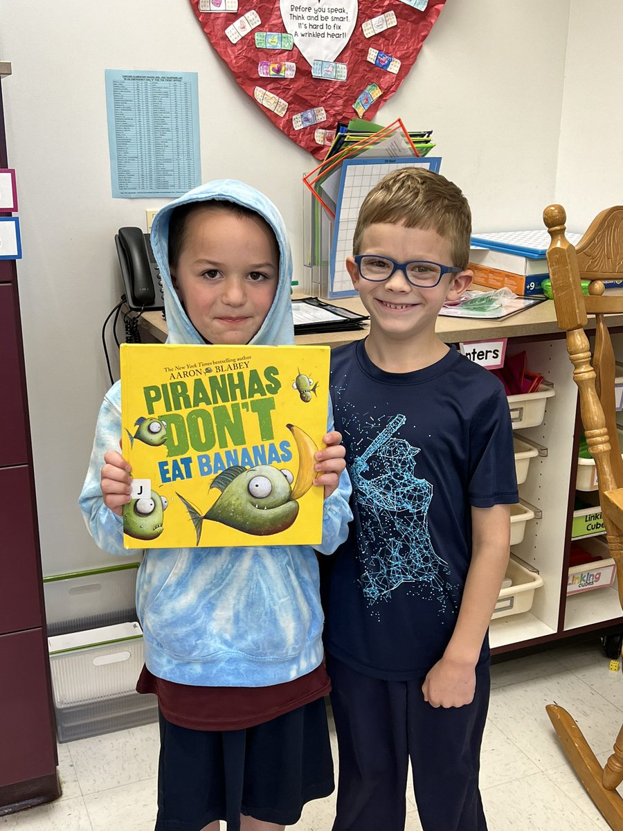 Celebrating Banana Day 🍌 in 1st grade! <a href="/WCUofPA/">West Chester University</a> @Ms_LaFave <a href="/ConcordGV/">Concord Elementary</a>