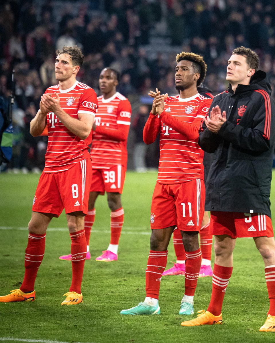 FCBayern's tweet photo. Vielen Dank für eure Unterstützung heute! ❤️🤍

#MiaSanMia https://t.co/mGf374chYD