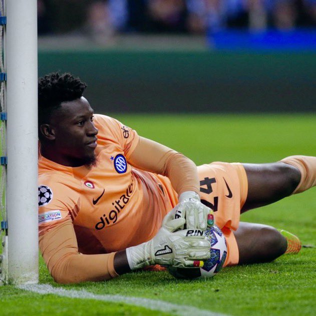 Le gardien de la compétition, 𝐂’𝐞𝐬𝐭 𝐥𝐮𝐢🦁🇨🇲.

#UCL