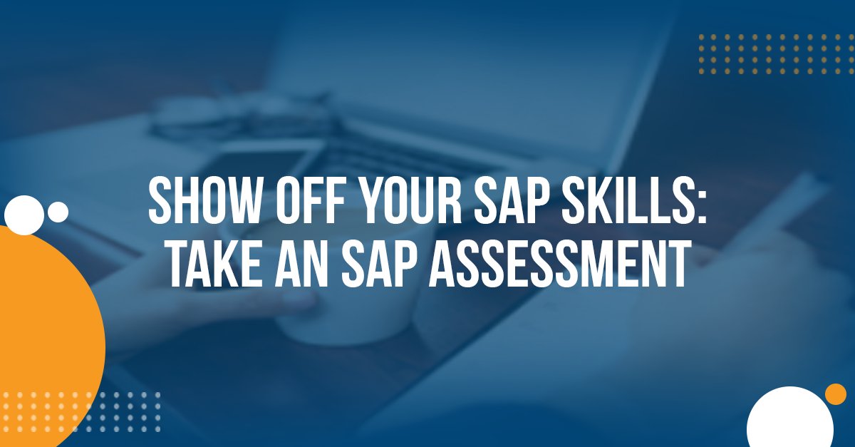 michael_mgmt's tweet photo. [BLOG] Are you ready to test your skills at SAP?
You’re in luck – we have developed SAP assessments that you can take at a moment’s notice.
These assessments help you accomplish everything we discussed in our blog.
[MORE] https://t.co/n1M12dZNMD 

#LearnSAP #SAP #SAPTraining https://t.co/5FJT60hpQv