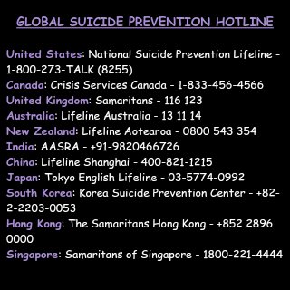 K-pop fans, today's news may have come as a shock.

We never know what is going on with a person. Innumerable scars &amp; trauma can be hidden behind a smile.

Take care of your health. Spread #love, #kindness, #empathy, &amp; #compassion. #virtualhug to everyone.

#MentalHealthAwareness