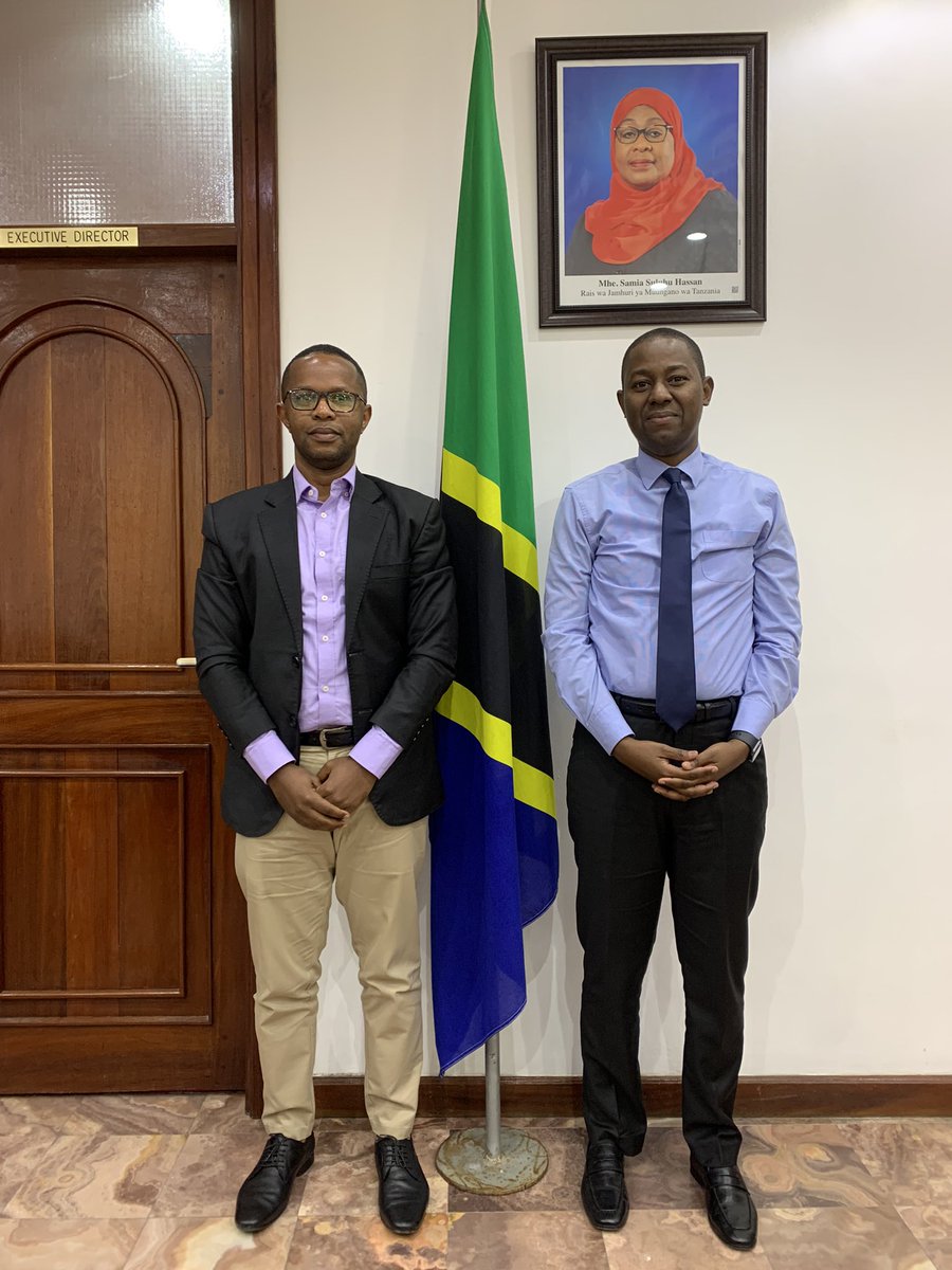 Catch up meeting with Executive Director <a href="/GileadTeri/">Gilead Teri</a> of Tanzania Investment Center on Tanzania’s economic growth within the region. It is a great job what TIC does to facilitate the #Economic  #development