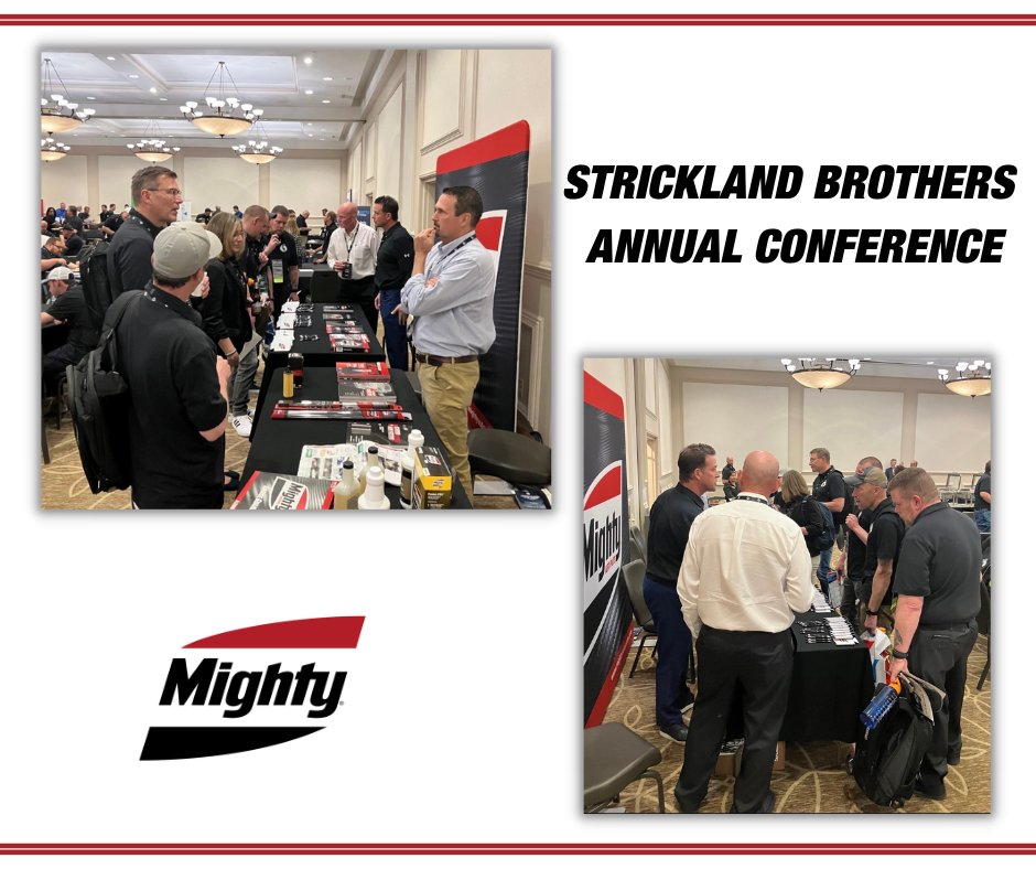 theMightyPros's tweet photo. Our #MightyTeam at the 2023 Strickland Brothers Conference! Strickland Brothers 10 Minute Oil Change
#BeMightier #MightyAutoParts #Networking #Conference #AutomotiveIndustry #OilChange https://t.co/Y4Fli2S9Nm