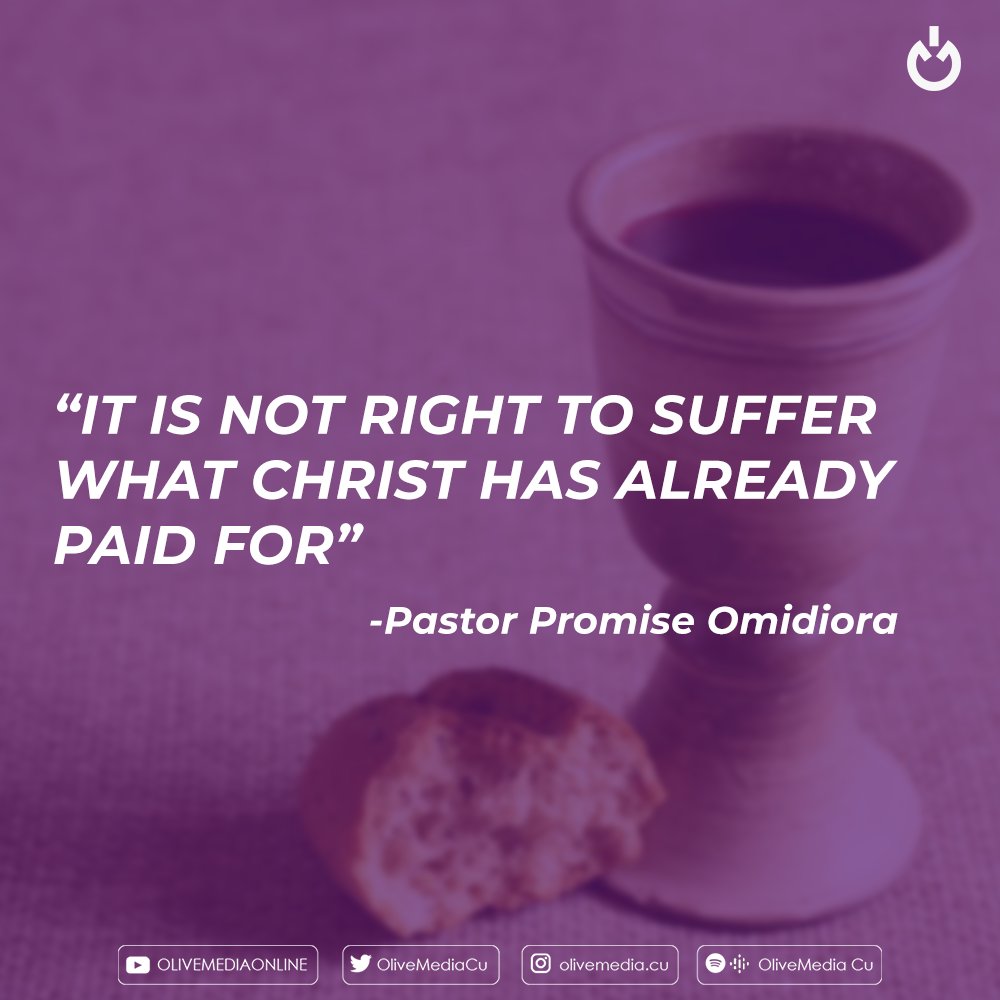 CovUniChapel's tweet photo. Through the sacrifice of Jesus Christ, we have been given the power to experience divine healing. Let's claim our healing and walk in wholeness as children of God. One of such ways is through the communion of His body. #HealingPowerOfChrist #DivineHealth #ChildrenOfGod #communion https://t.co/iZpTf2U7yd