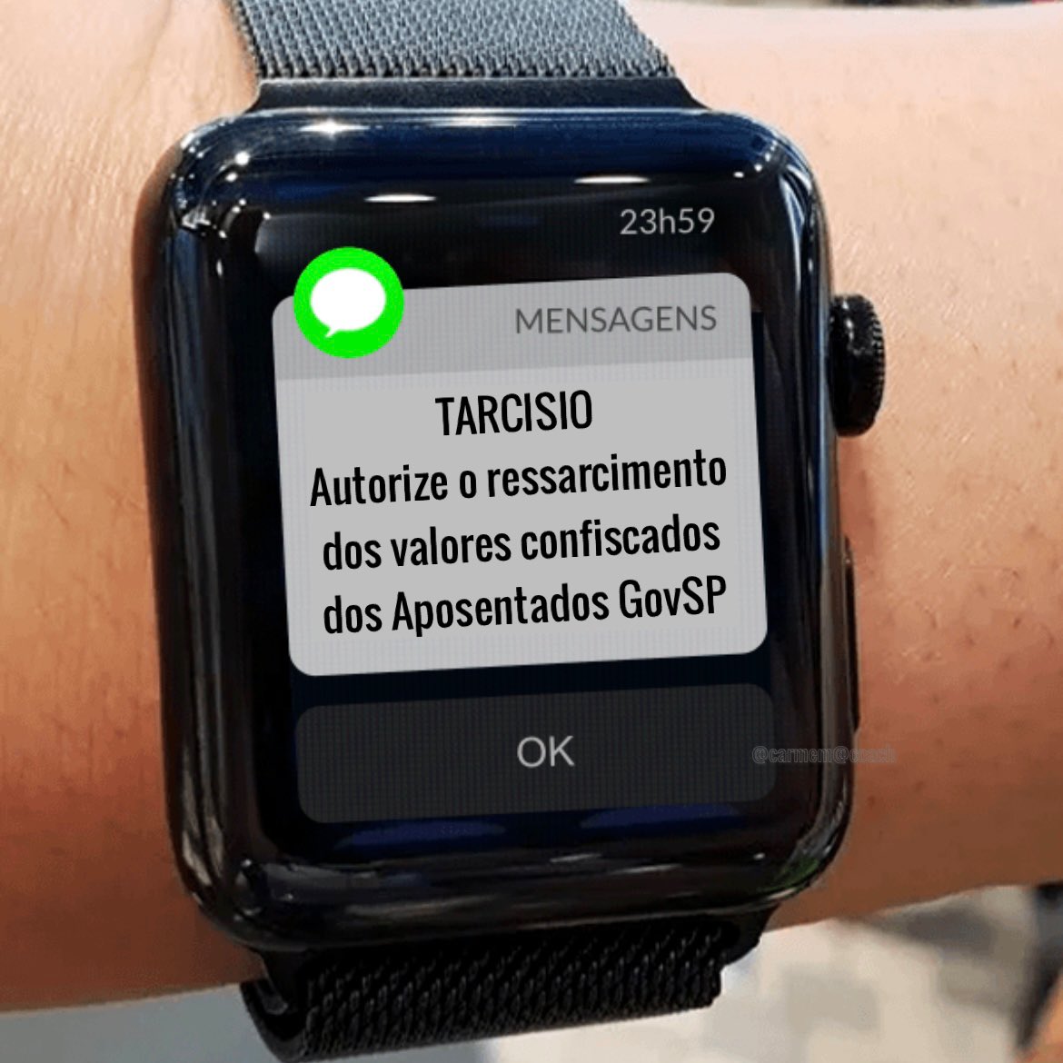 larissasegundo1's tweet photo. Aposentados GovSP merecem ter sua dignidade restituída, @tarcisiogdf AUTORIZE a devolução do que nos foi confiscado por mais de dois anos . Dep. @maurobragato 
@AltairMoraessp @danielbrsoares 
Dep Eduardo Nobrega Aprovem PLC 9/23 #TarcisioAutorizeDevolucao https://t.co/yex3nSrkg6