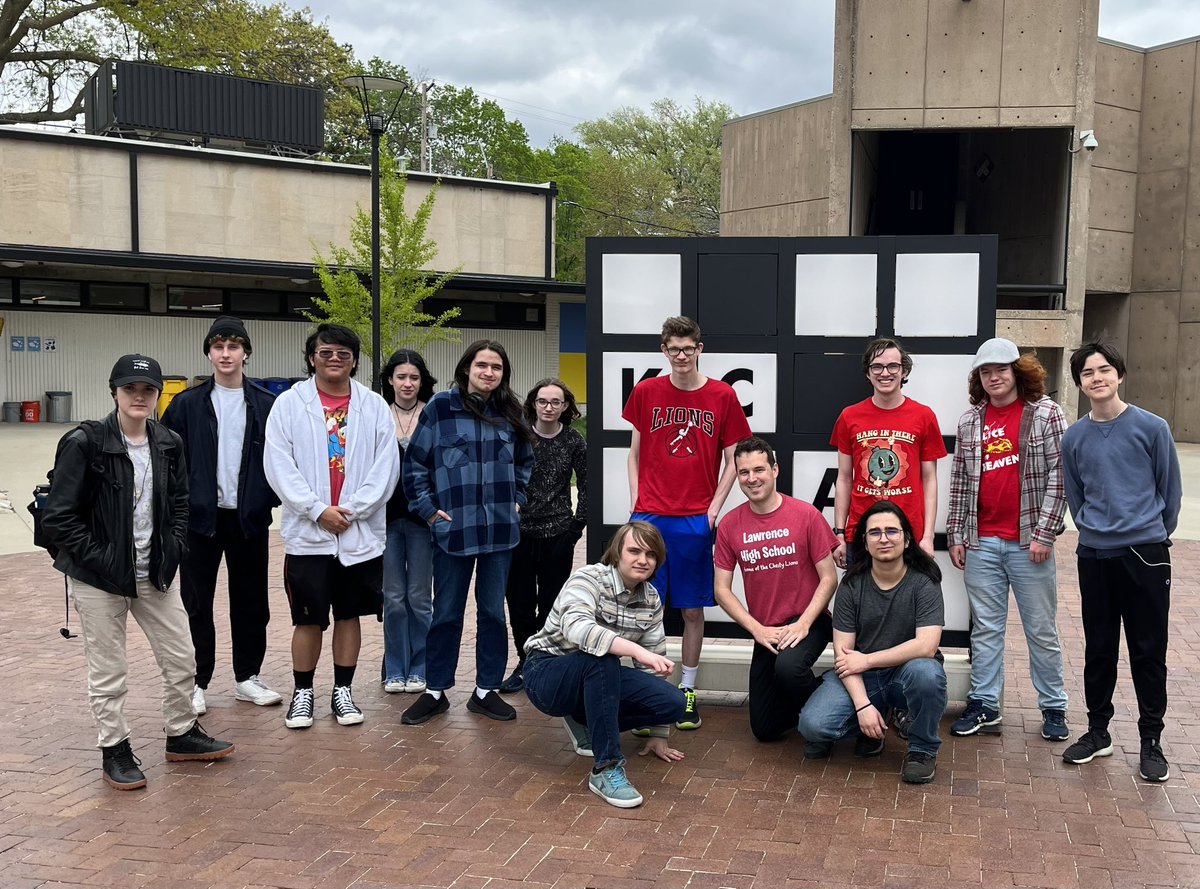 lhsroom308's tweet image. Thanks to Doug Hudson and the Animation Department at @KCArtInstitute for giving us a great tour! #FutureAnimators