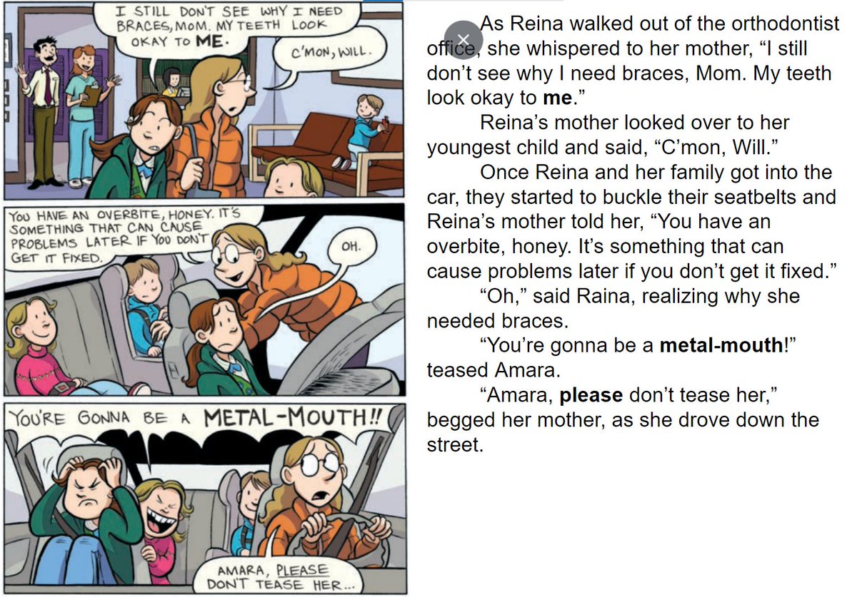 MrKSDyck's tweet photo. Recently Grade 5/6s @PortWellerPS turned a #ComicStrip into #Paragraphs. We tried to pay close attention to #QuotationMarks and other #Punctuation marks as well as help our #Audience understand context without images. #Writing #Setting https://t.co/QdMuntlqKP