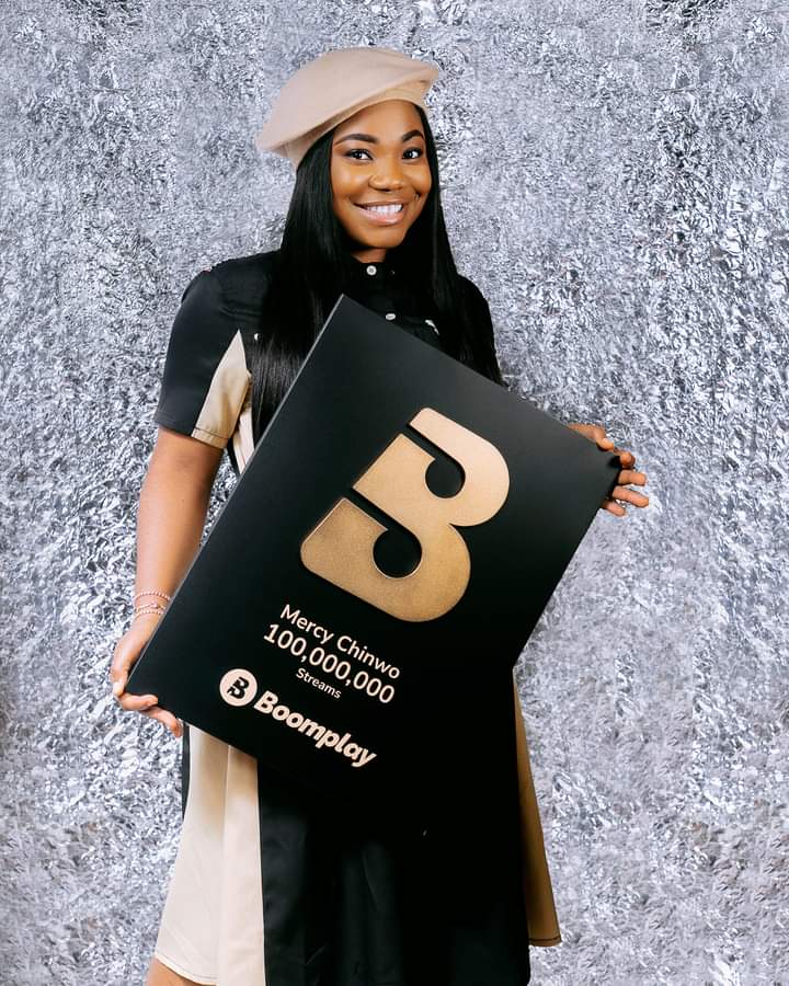 koksnationn's tweet photo. Congratulations to Gospel Minister @MMercychinwo for reaching a milestone of 100M streams for her album 'Elevated' on Boom Play Nigeria. https://t.co/SFuBn9A9PE