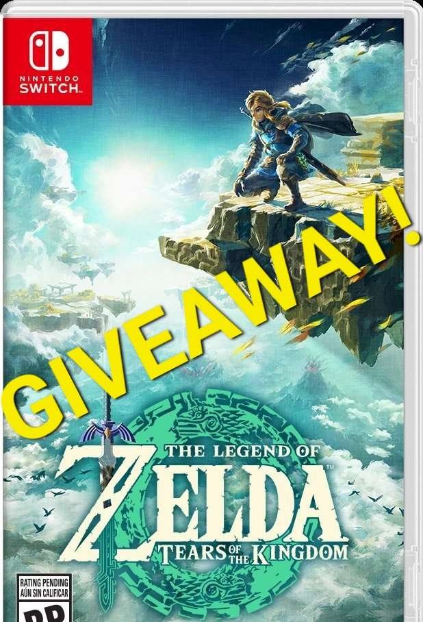 The Legend of Zelda: Tears of the Kingdom Giveaway!

I'm preordering Zelda for one random follower that retweets one of my giveaway tweets OR giving them $75 in eShop cards.

To Enter:
🚶 Follow Me
♻️ Retweet

This is Entry 7/10

Each Entry you Retweet = Another Chance to Win.