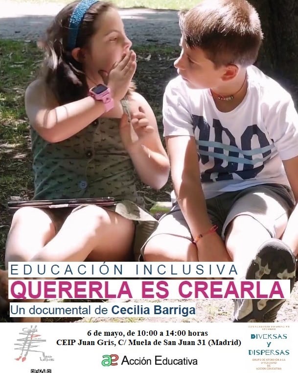 Diversas de acción educativa nos traen este maravilloso documental sobre la inclusión. Ven. #accioneducativa #movimientosrenovacionpedagogica #mrp #escuelapublica #seminarioliteraturaanapelegrin #educacion #fundacionangellorca
