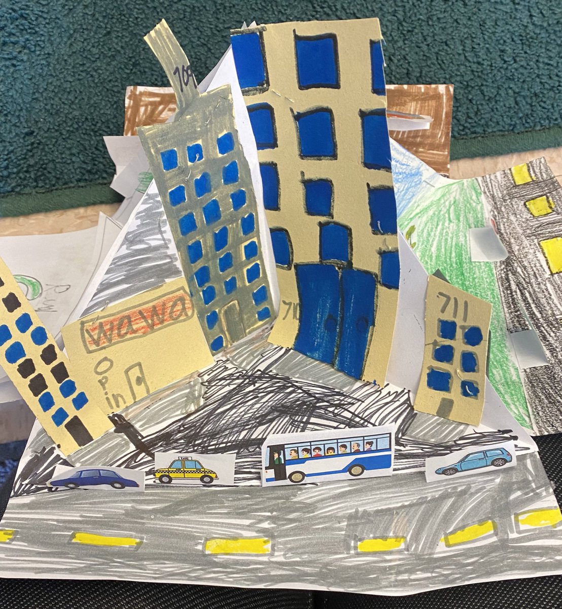 Brit_Grimm's tweet photo. This is one of my favorite social studies activities! We learn and create a diagram of a rural, suburban, and urban area. The kids use their creativity while applying what they know. They were all incredibly proud when we put them all together!@sellersvillees #pennridgeproud https://t.co/qfu3RDW9Q8