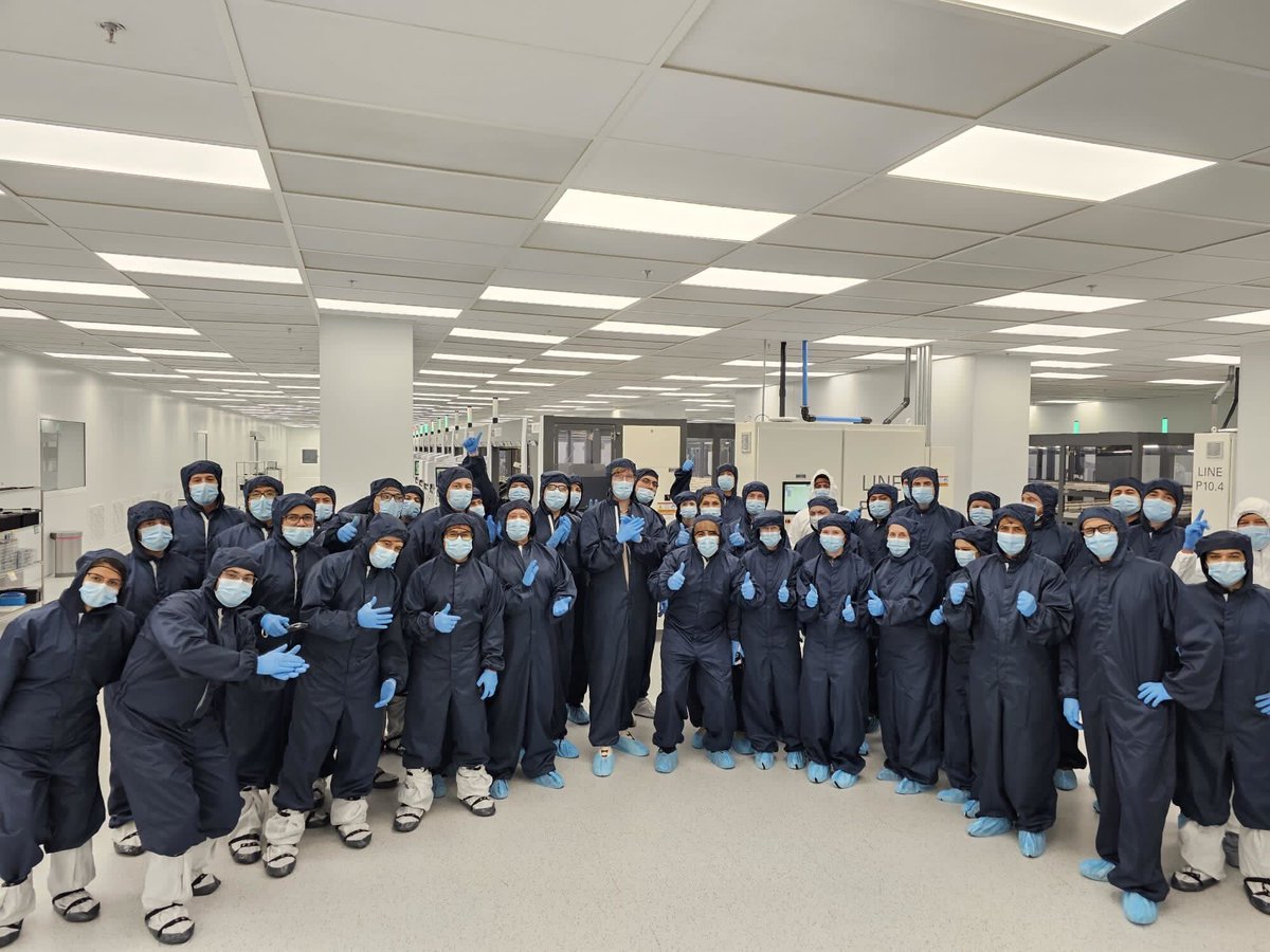 luminartech's tweet photo. From seeing the first Iris sensors come off the lines at our new high-volume facility in Monterrey, Mexico → to #AutoShanghai where our CEO Austin Russell joined @VolvoCars on stage with the new #VolvoEX90 Excellence. #partnership https://t.co/AmHgqrlYxq