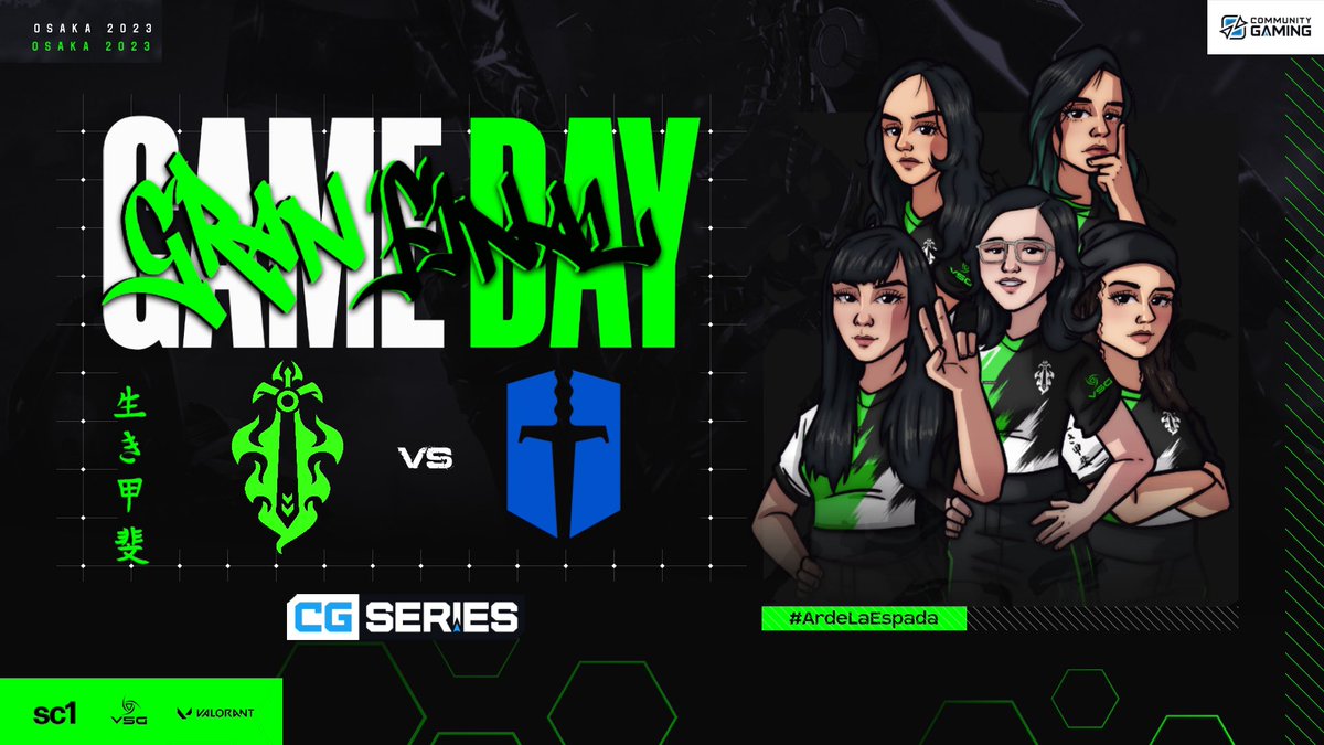 company_osk's tweet photo. #OSKVAL - #CGseries
Hoy nuestras chicas de Valorant tienen su primer gran noche, van con todo en busca de esa copa 🏆
🆚 @CruzadosEsports
📺 https://t.co/5qR0gsednl
⌚ 17hs
#SomosOsaka #ArdeLaEspada https://t.co/RhZ19v4Uix