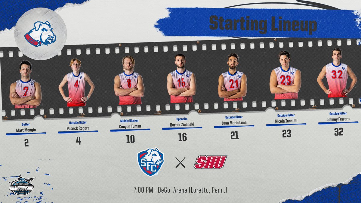 Here's how we line up against the Pios tonight. First serve coming up on ESPN 3 and NEC Front Row! 🔗 bit.ly/3AaniL1 📊 bit.ly/3LsecOo #BrooklynTough | #NECMVB