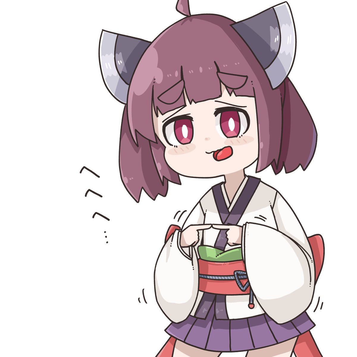 東北きりたん 「もじもじきりたん 」|毛玉猫🍄＠Skeb募集中のイラスト