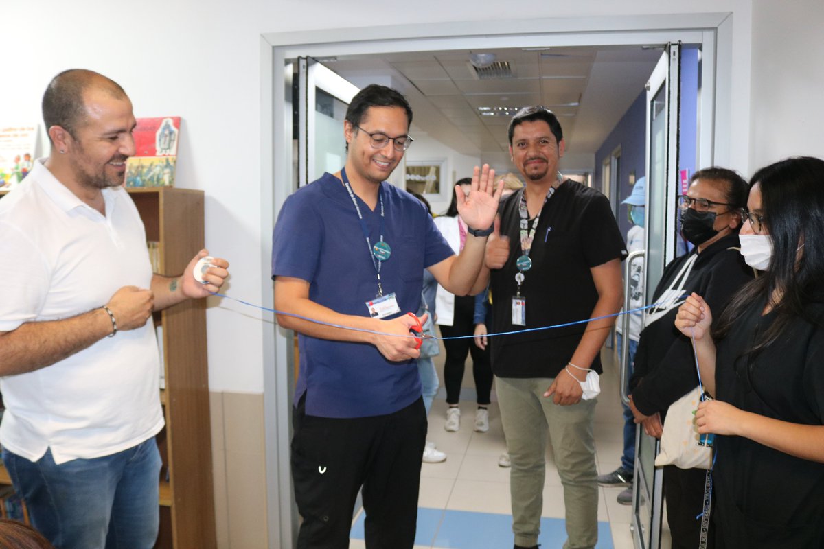 hospitalcopiapo's tweet photo. Inauguran Biblioteca para pacientes en Servicio de Salud Mental del Hospital Regional de Copiapó

este espacio será aprovechado por todos los pacientes ambulatorios y hospitalizados en compañía de los profesionales del servicio https://t.co/hzCiJKPKt4