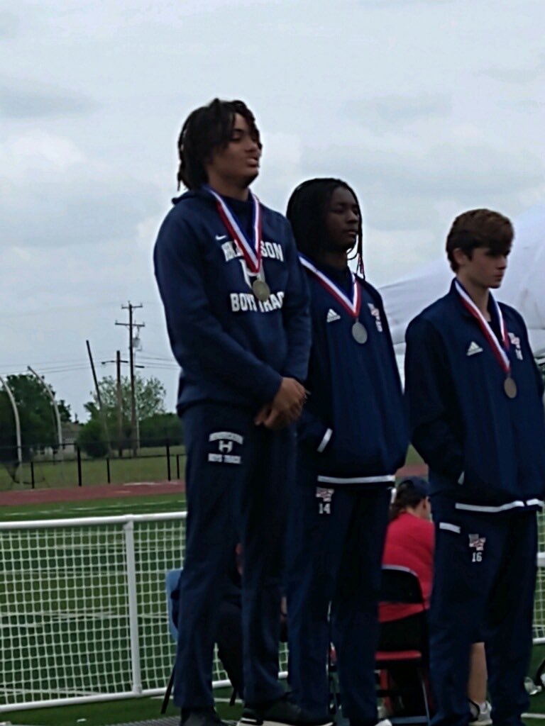 Congratulations to  <a href="/ATXTRACE1/">Trace Dalton</a>.  He is the 23-24 5A Area Champion in Long Jump!!   He also placed in the top 4 for Triple Jump.  He will be advancing to regionals in both of these events next week!  
#Multisport