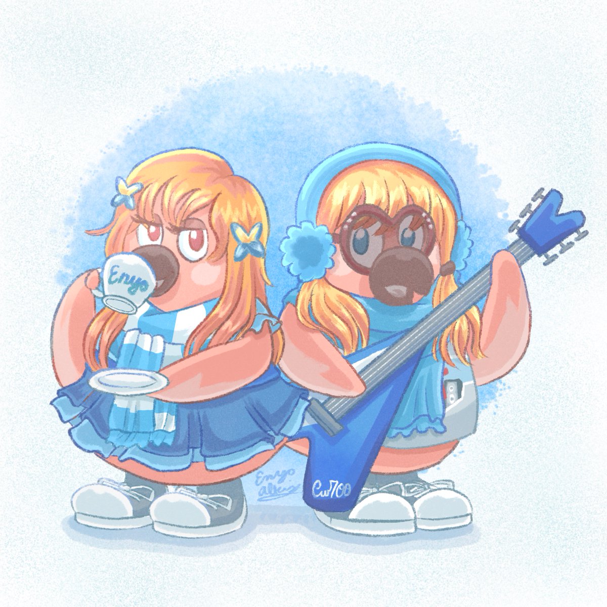 My PPW outfit VS My Club Penguin <a href="/Cw700CP/">Cw700</a> outfit on my kākāpō 💙🦜🐧
#partyparrotworld #clubpenguin