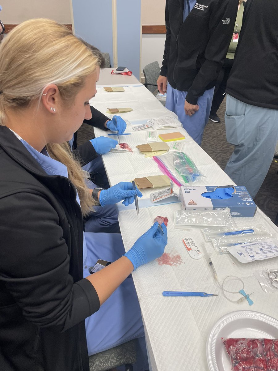 drhelenbernie's tweet photo. Had a blast this morning with the @IUuro residents for our 1st ever Microsurgery 101 lab! 
Special Thanks to #FACE vet clinic for the dog testes &amp; all who made this such a success! The future is bright w/ these residents!  @AmerUrological #Orbeye #Labomed https://t.co/Idfs97LDBI