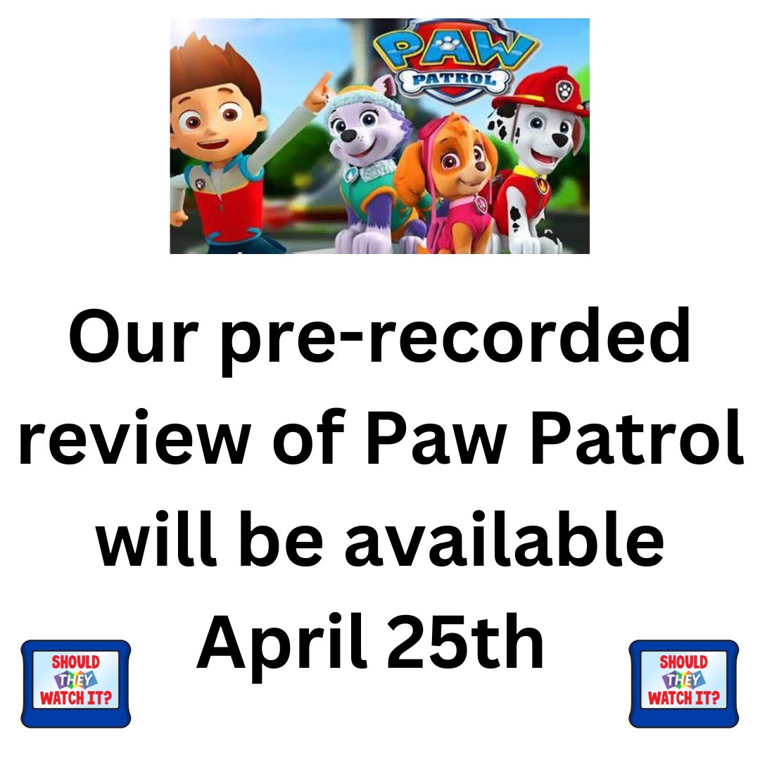 ShouldTheyWatch's tweet image. Less than a week away!