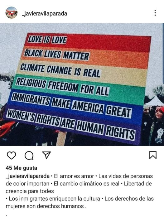 ahumeniy's tweet photo. @AXELKAISER porqué la @fppchile tiene como jefe de oficina del Bío Bío a alguien que usa lenguaje inclusivo y hace alusión a Black Lives Matter y otras causas progresistas? https://t.co/AG4bqRuEGJ