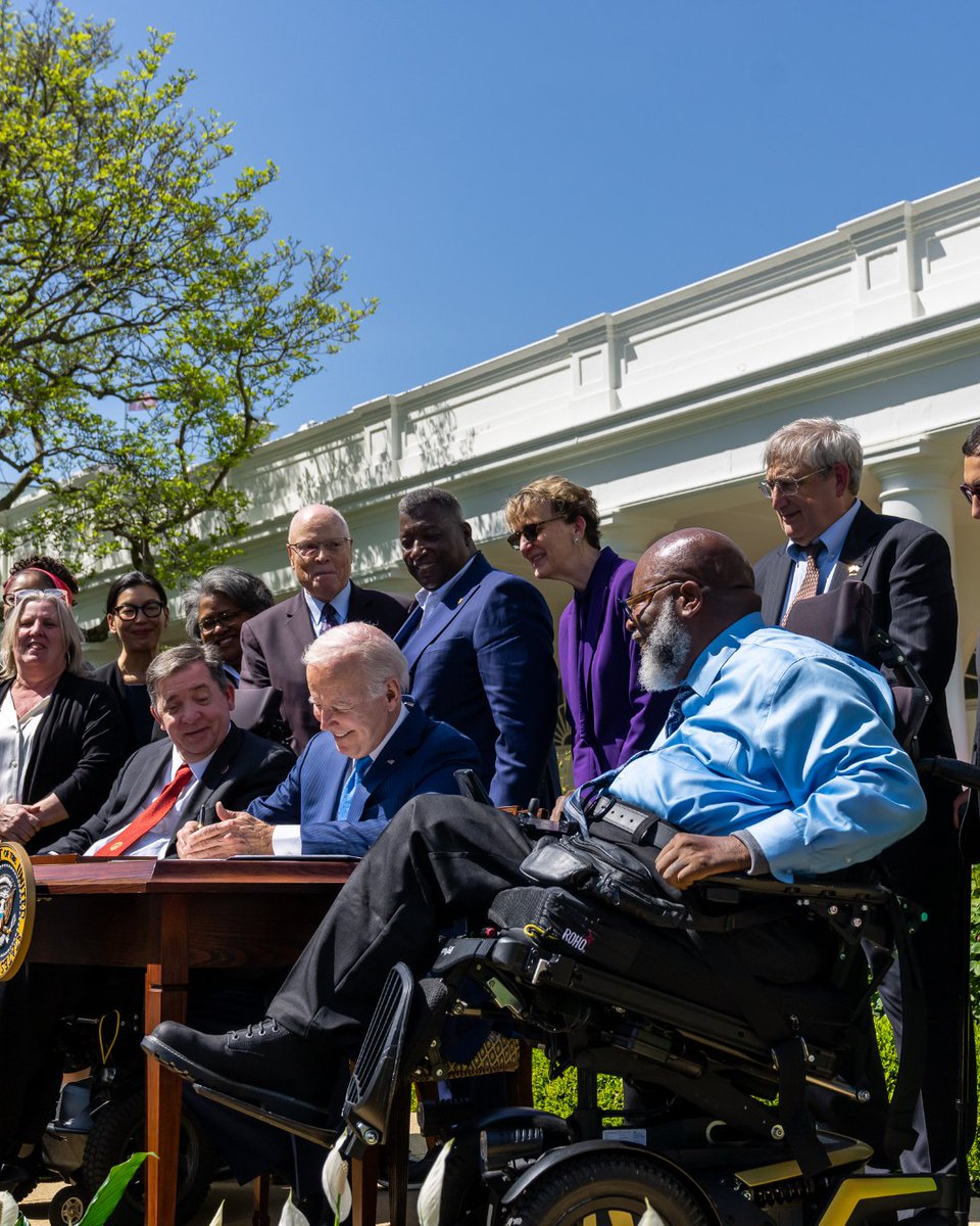 The executive order I signed yesterday is the most comprehensive set of actions any administration has taken to increase access to high-quality child care, long-term care, and support for caregivers.