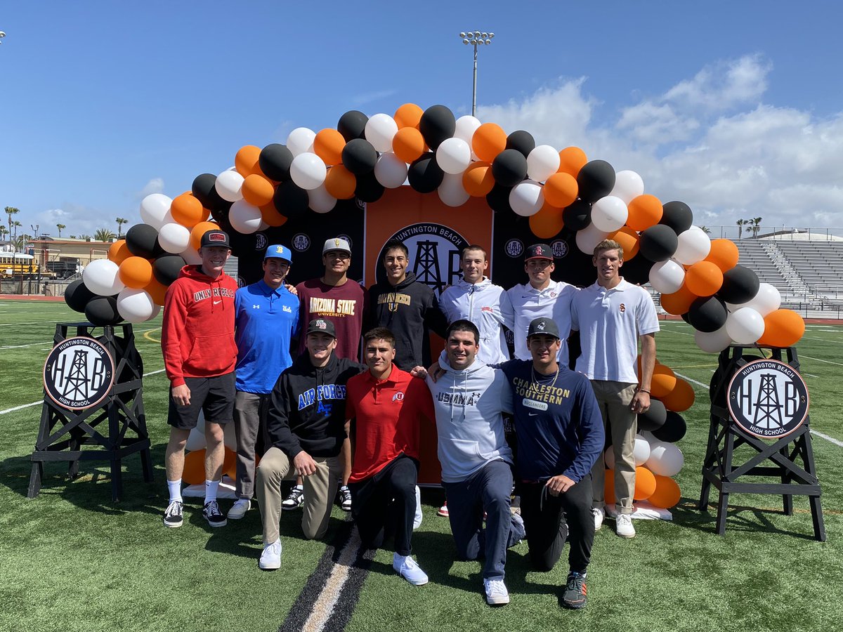 HB_OilerSports's tweet photo. Baseball was well represented today at our Athletic Signing Day with 11 athletes!! @HBOilers @HBHS_basebll https://t.co/hbmYdn9AKq