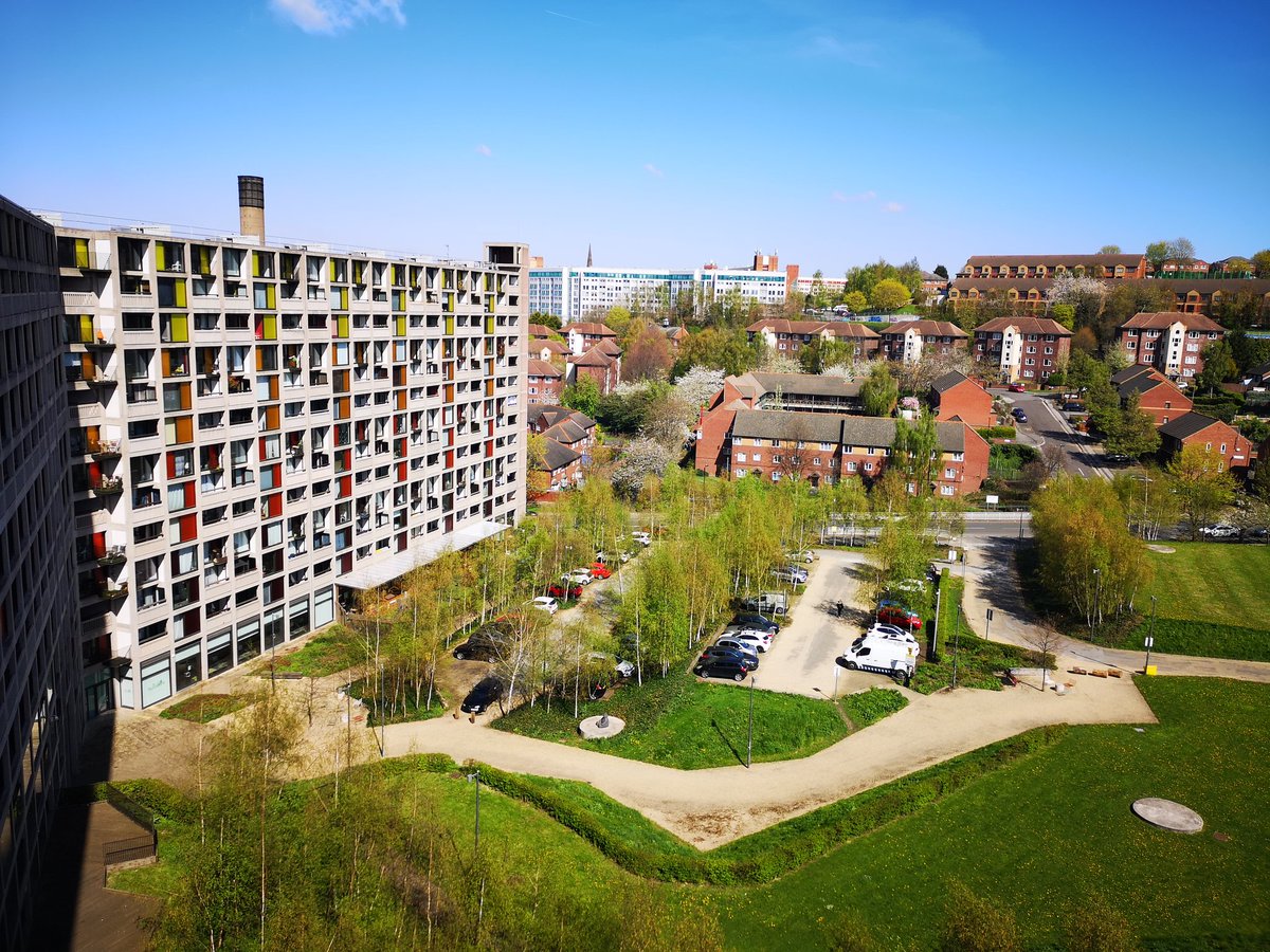 GeogWizard's tweet photo. And then getting to actually go up to the top of Park Hill Flats - unbelievably exciting. What an experience! The Geography joy was very real 🌎❤️. @WalesGeography https://t.co/QxFhkWtkD3