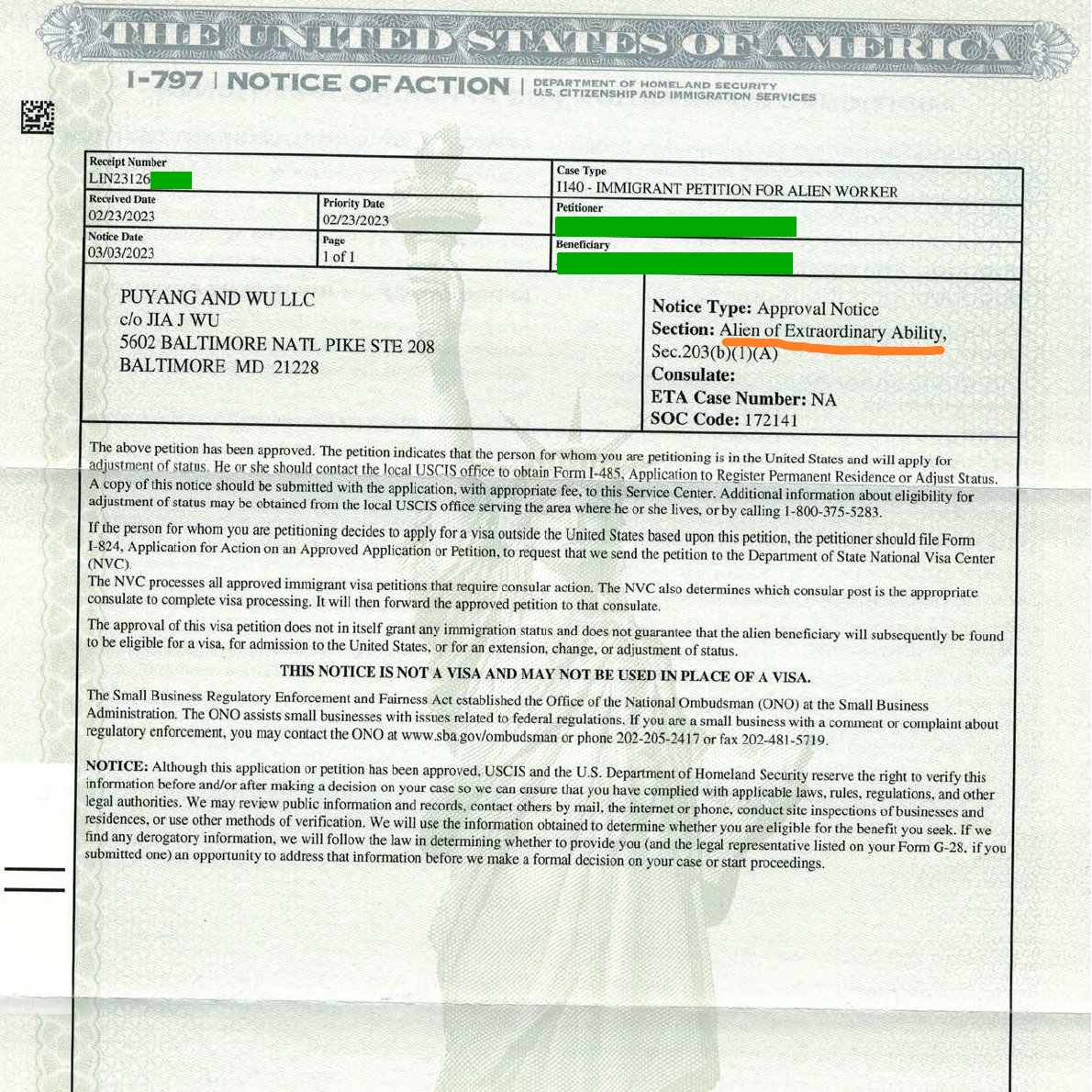 jayw_u's tweet image. EB1a approval. No RFE. Biomechanics. ~150 citations. #eb1 #eb1a #gcbacklog