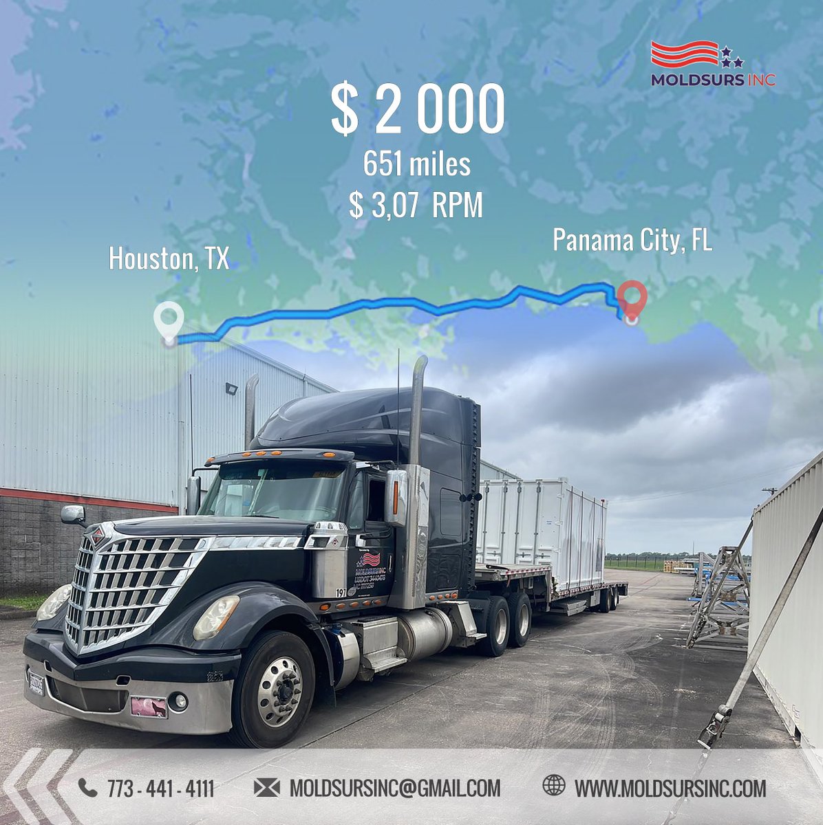 Your load is safe with Moldsurs Inc! 🤝🤝🤝
📞 Call us at: +1 773-441-4111
✉️ Or email us at: moldsursinc@gmail.com
#logistics #logisticssolutions #CDL #freight #truckdrivers #owneroperator