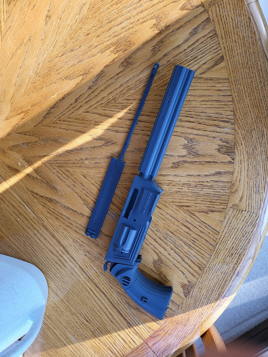 the_zer0fux's tweet photo. @ArthurClaudeen this is your fault. You could have stopped me at any point. I blame you for this. #VacationPrinting #lastminute #gunmakersmatch #DirtyHarriet https://t.co/suMpjQUsD3