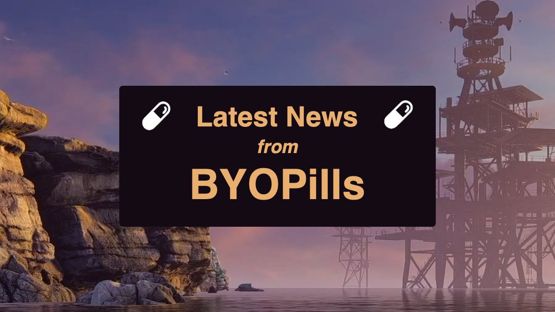 A visual summary of some of the latest comms from the <a href="/BYOPills/">BYOPills 💊</a> team members (which have since been buried in the Discord) 

👇📖💊