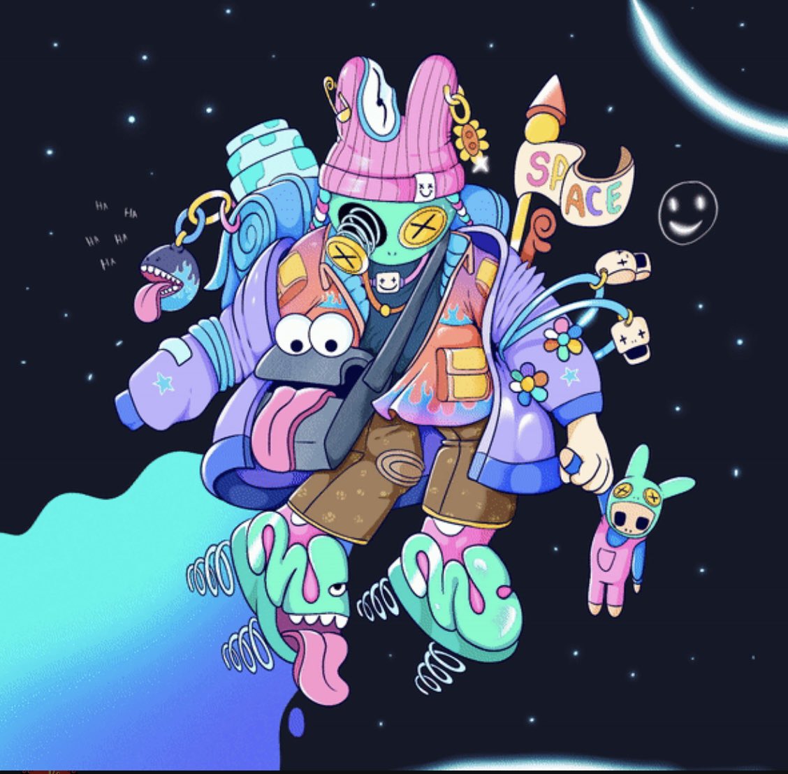 bagg_ladii's tweet photo. Hasn’t even revealed yet and I’m already in love … #NFT #crypto #cryptonologist #animelover https://t.co/EeXwWGmdHI