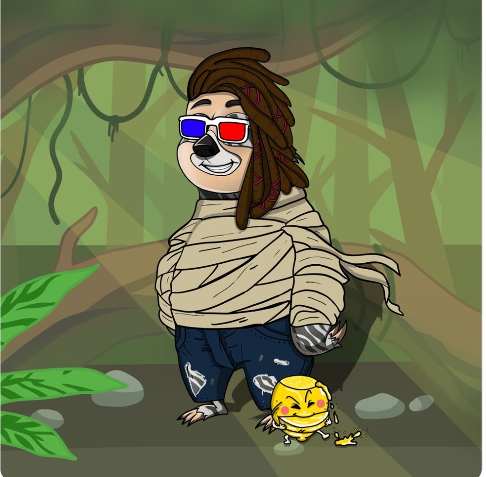 Blended_Lemon's tweet photo. @bestofpolygon @TacoTribeNFTs @MetaVixensNFT @BrozoNFT @CrazyBearsNFT @polygonpunkscom @slotheezNFT for sure! ๐๐๐ฆฅ
#Slotheez #SlotheezNFT https://t.co/3TF4DErIo8