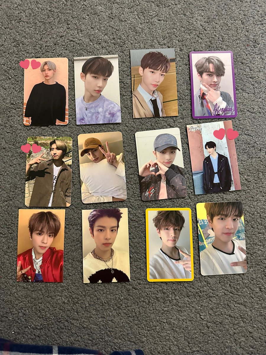 wonunootnu's tweet photo. WTS // skz stray kids pcs

have: felix, lee know, jisung, hyunjin, seungmin 
want: $6 for each except for the ones with the hearts they’ll be $5

location: USA only!

**pls dm me! https://t.co/QePdhOzDKr