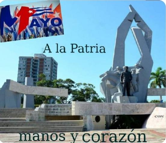 Meridamisio's tweet photo. Por un 1ro de Mayo de victorias #MejorEsPosible , #SanctipíritusEnMarcha ,#CubaPorLaVida , @SaludProvSS , @Barbara78904587 https://t.co/6CZ91r7Umq