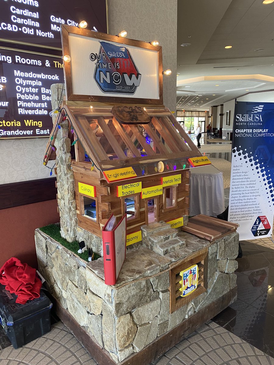 Great day in Greensboro watching students from all over NC demonstrate what they have learned in CTE classes in the SkillsUSA state competitions! <a href="/SkillsUSA/">SkillsUSA</a> <a href="/SkillsUSAnc/">SkillsUSAnc</a> <a href="/CTEforNC/">NC Career and Technical Education</a>