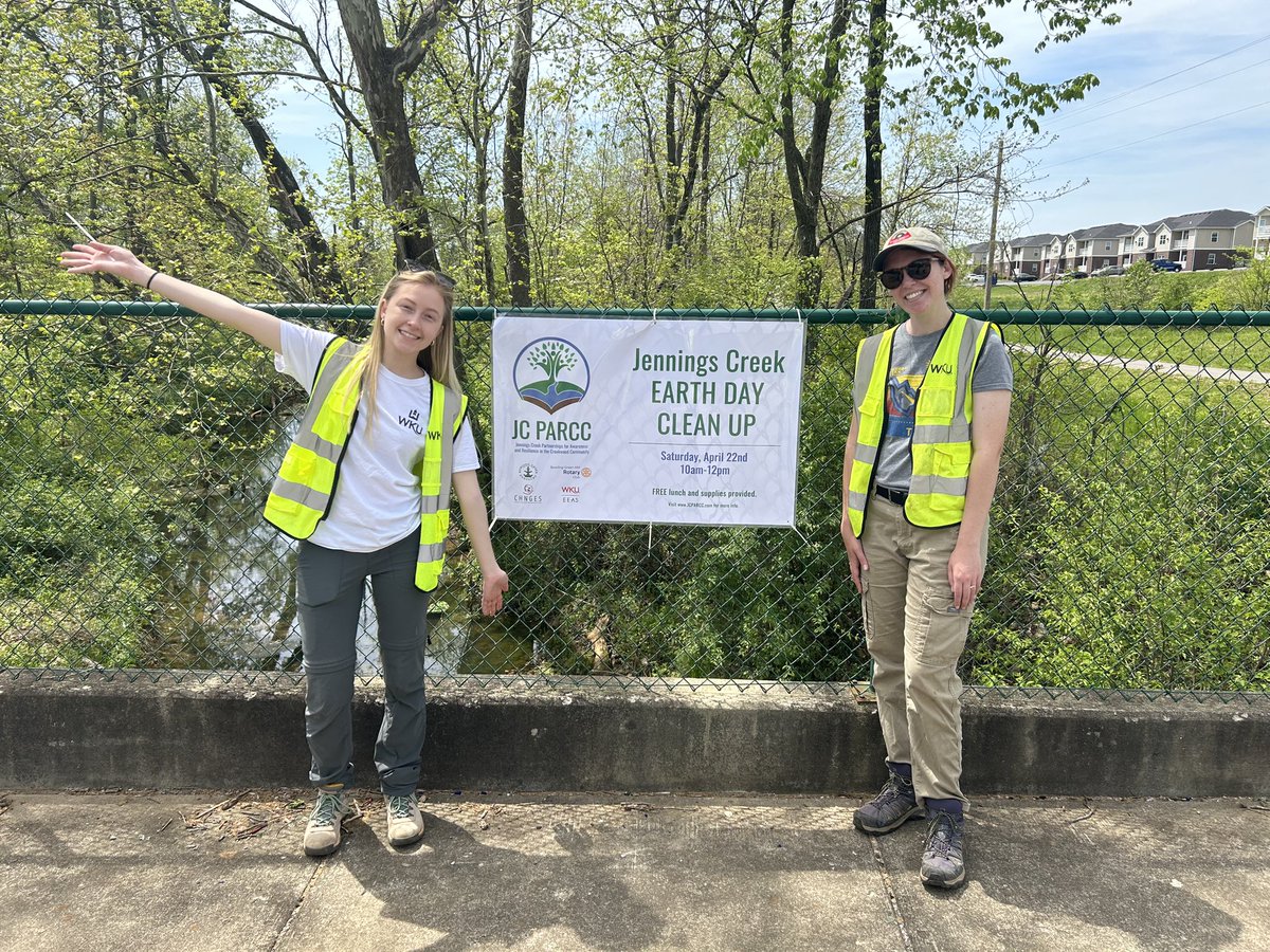 jc_parcc's tweet photo. Get excited to join us for our Jennings Creek Earth Day clean up event! April 22 @ 10am-12pm 
Free lunch will be provided!! Checkout the website in our bio for more information. https://t.co/TuUZMDaAJE