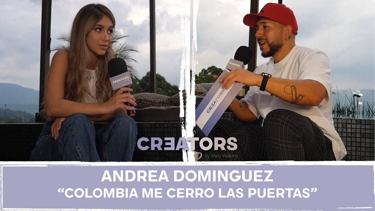 CreatorsbyWall1's tweet photo. Listen to "ANDREA DOMINGUEZ - "COLOMBIA ME CERRÓ LAS PUERTAS"" by Creators By Wally Wallens. https://t.co/Jrz28yvdg7 https://t.co/4yPKbUy0ur