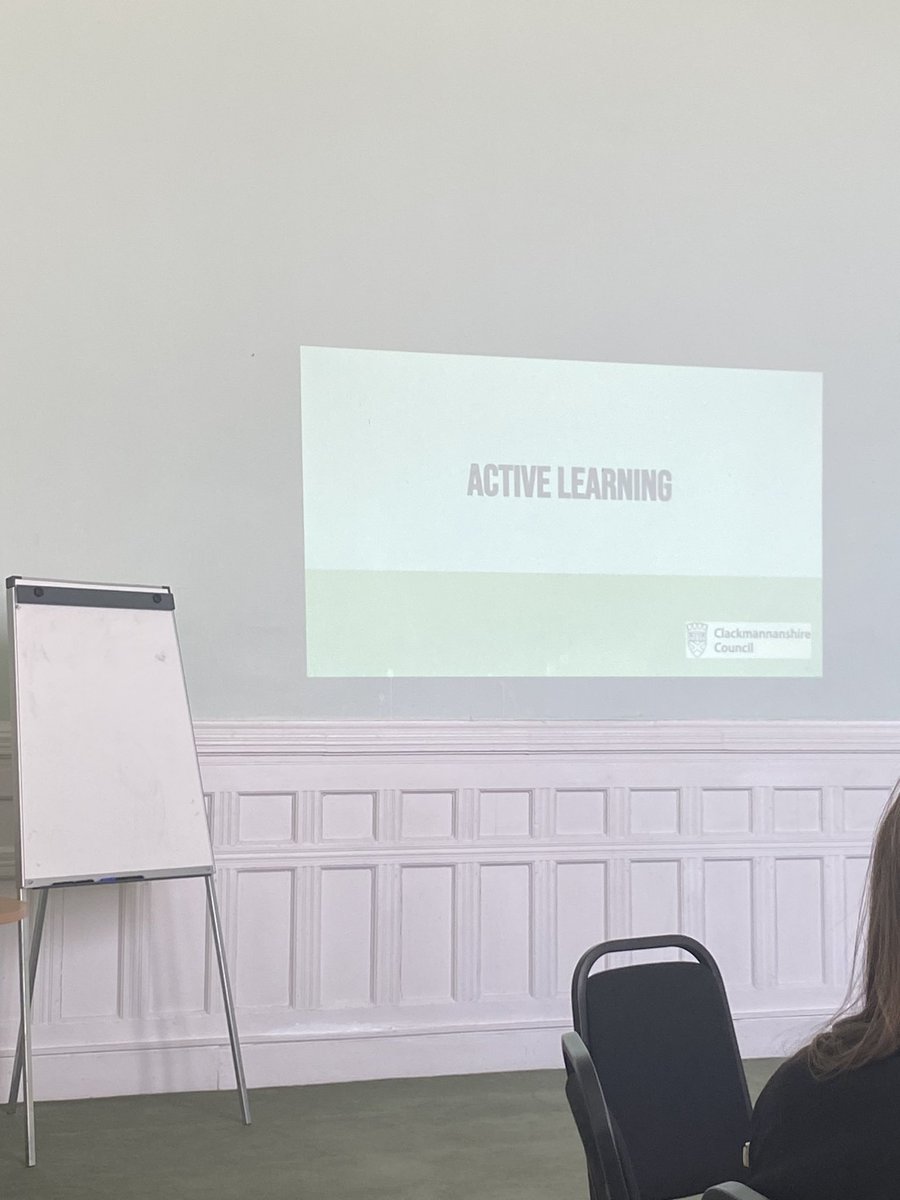 Thank you to <a href="/ClacksNqts/">Clacks NQTs</a> for inviting me along to your Active Learning CLPL this evening and for the opportunity to present to your secondary NQTS. Lots of great discussion and collegiate working across the three secondaries 👍🏻