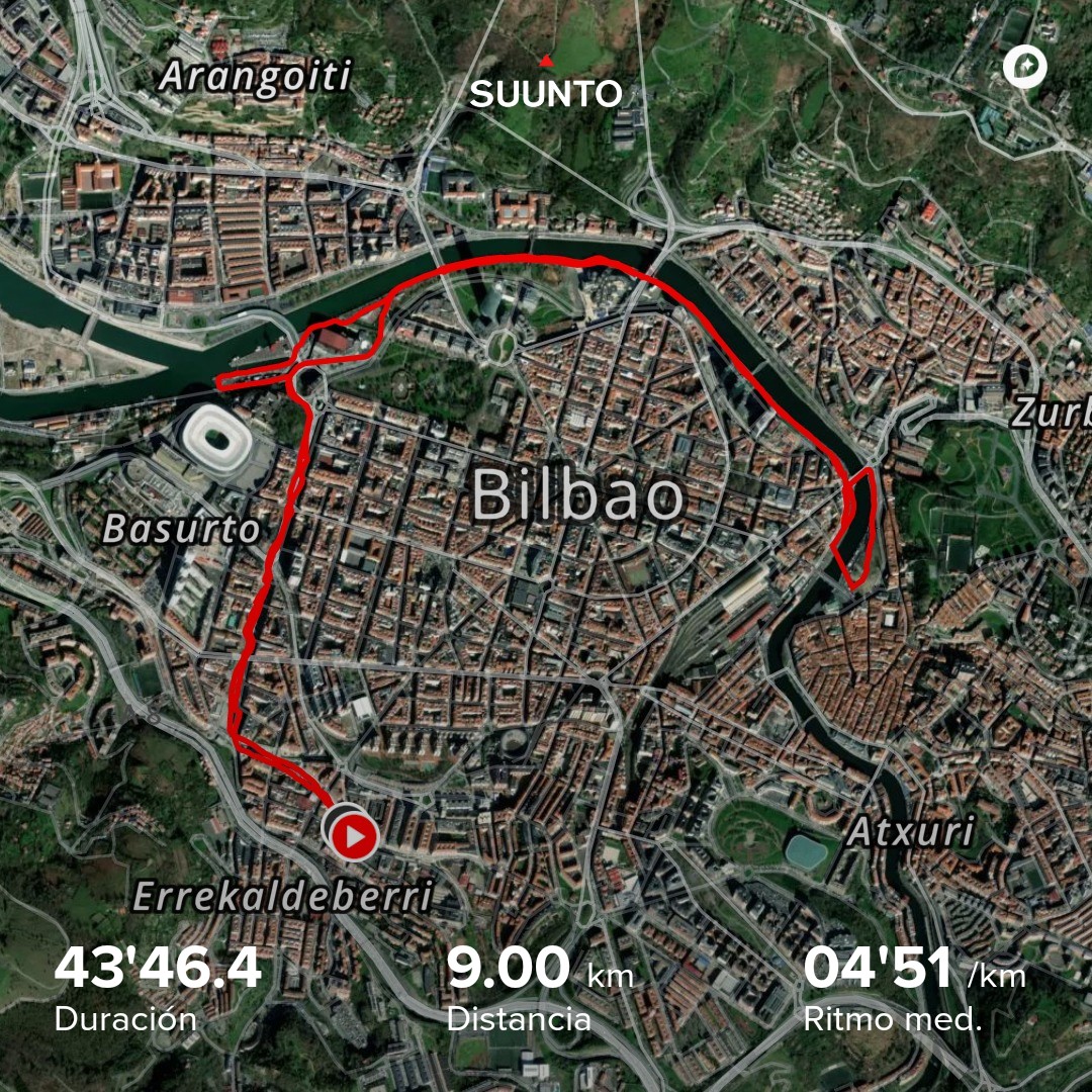 Buscando la sombra de estos árboles tan raros

#running #nopiensescorre #kalirunners #bilbao