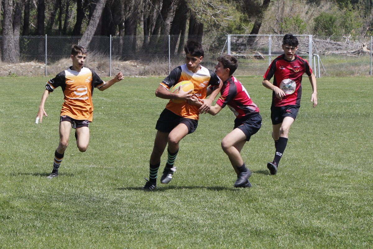 rugby_cat's tweet photo. 🏆 Cinquena Catalana S16 🏆

El Quebrantahuesos/Unizar es van endur la victòria a la final davant els Senglars de Torroella per 57 a 12 🏉

Quatre assajos de l'obertura local Mariano Clos van liderar el triomf aragonès al camp de Los Sotos 🔝 https://t.co/GOoHl0EMXG