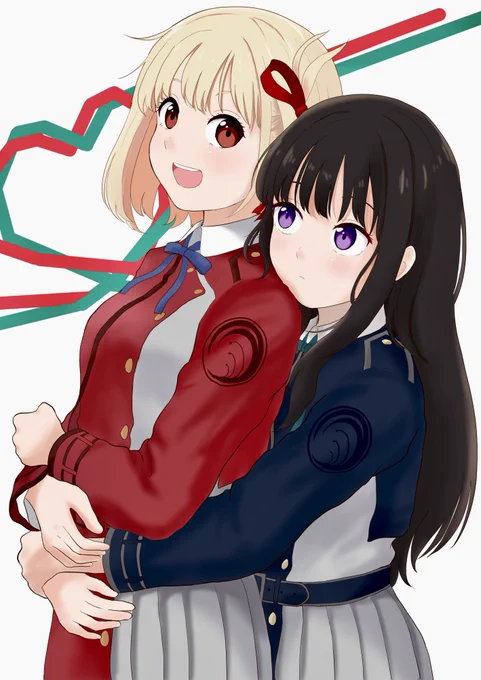 もう逃げられないですよ?#リコリス・リコイル #リコリコ #ちさたき 