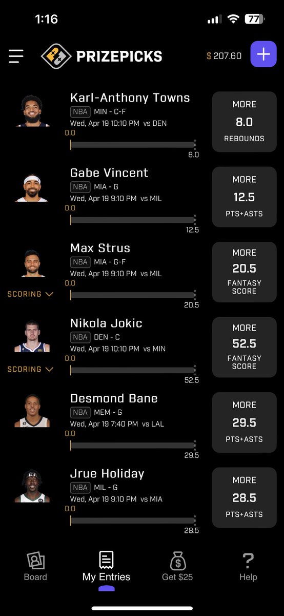DariusSunnyd90's tweet photo. These are my picks for wildout wensday let’s get a bag!! #PrizePicks #Moneytrain #BIGBANG #Money #LetsGo #acheck #Welit #moneygoals #NBAPlayoff2023 #freepicks https://t.co/JdzV1nItj8