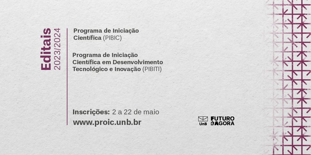 ProIC - Programa de Iniciação Científica - Programação
