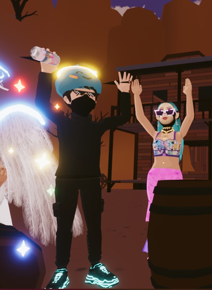 ASP3N_eth's tweet image. We&apos;re happy to be here! 🫶
w @jimsedric 
Decentraland Community Building with @SinfulMeatStick &amp;amp; @CanessaDCL 

#Decentraland